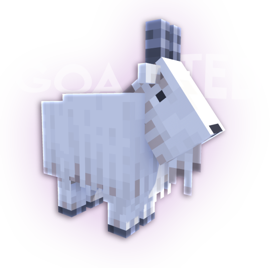 GOATED Minecraft goat